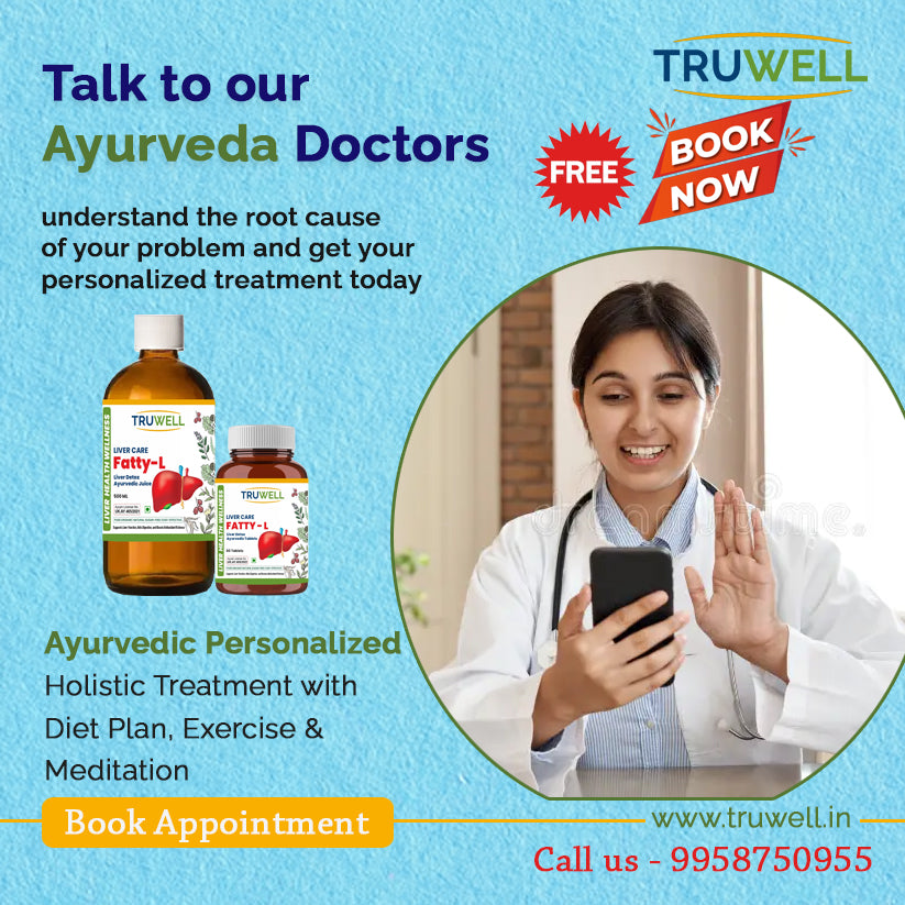 Fatty-L Juice | Clinically Approved for Fatty Liver & Detox | Supports Liver Health & Metabolism | Ayurvedic Formula | Single Pack | 60 Tablets