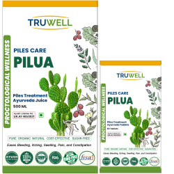 PILUA Juice & PILUA Tablets | Clinically Approved for Piles & Digestive Wellness | Reduces Inflammation & Discomfort | Ayurvedic Hemorrhoid Relief | Combo Pack
