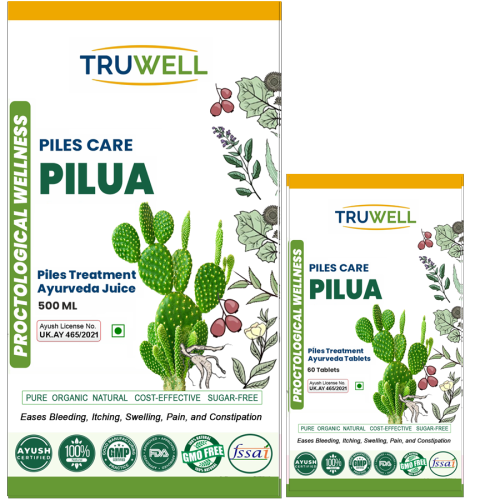PILUA Juice & PILUA Tablets | Clinically Approved for Piles & Digestive Wellness | Reduces Inflammation & Discomfort | Ayurvedic Hemorrhoid Relief | Combo Pack PILUA Juice & PILUA Tablets | Clinically Approved for Piles & Digestive Wellness | Reduces Inflammation & Discomfort | Ayurvedic Hemorrhoid Relief | Combo Pack
